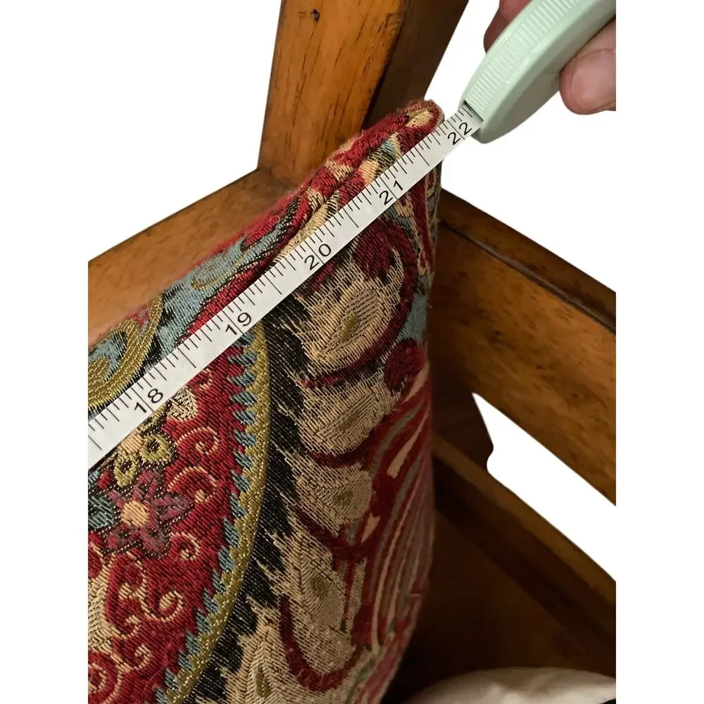 Tapestry Y2K Lumbar Feather Pillow Decorative Paisley